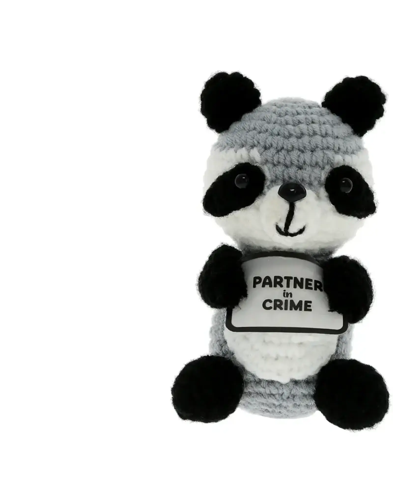 Crocheted Mini - raccoon
