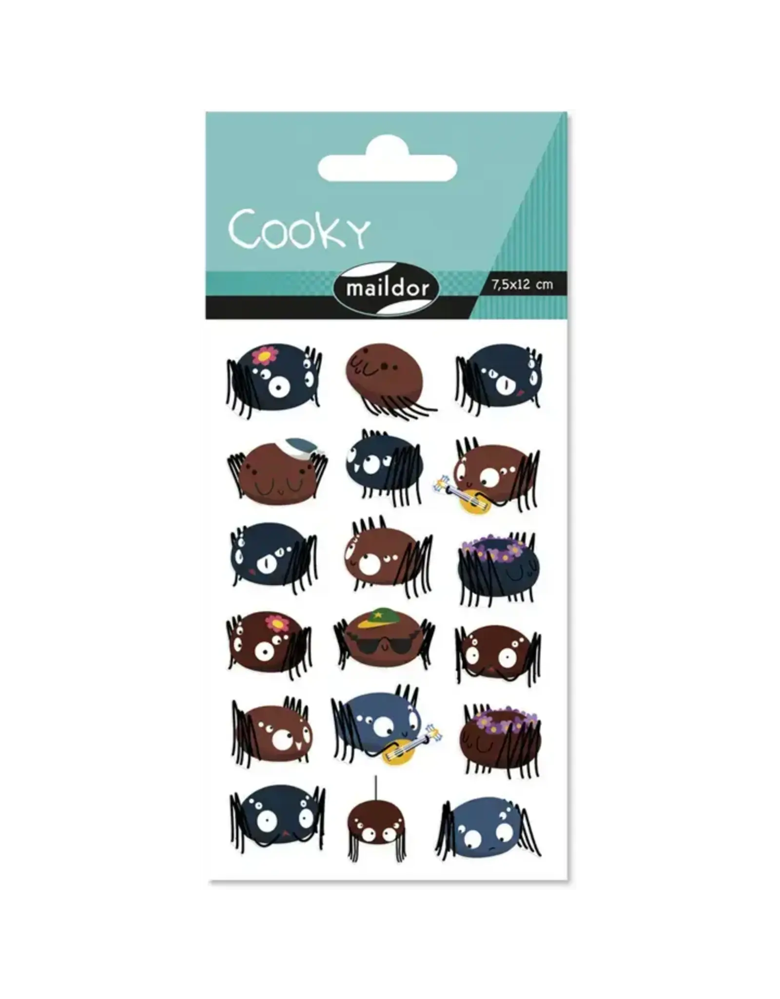 Cooky Stickers -Spiders