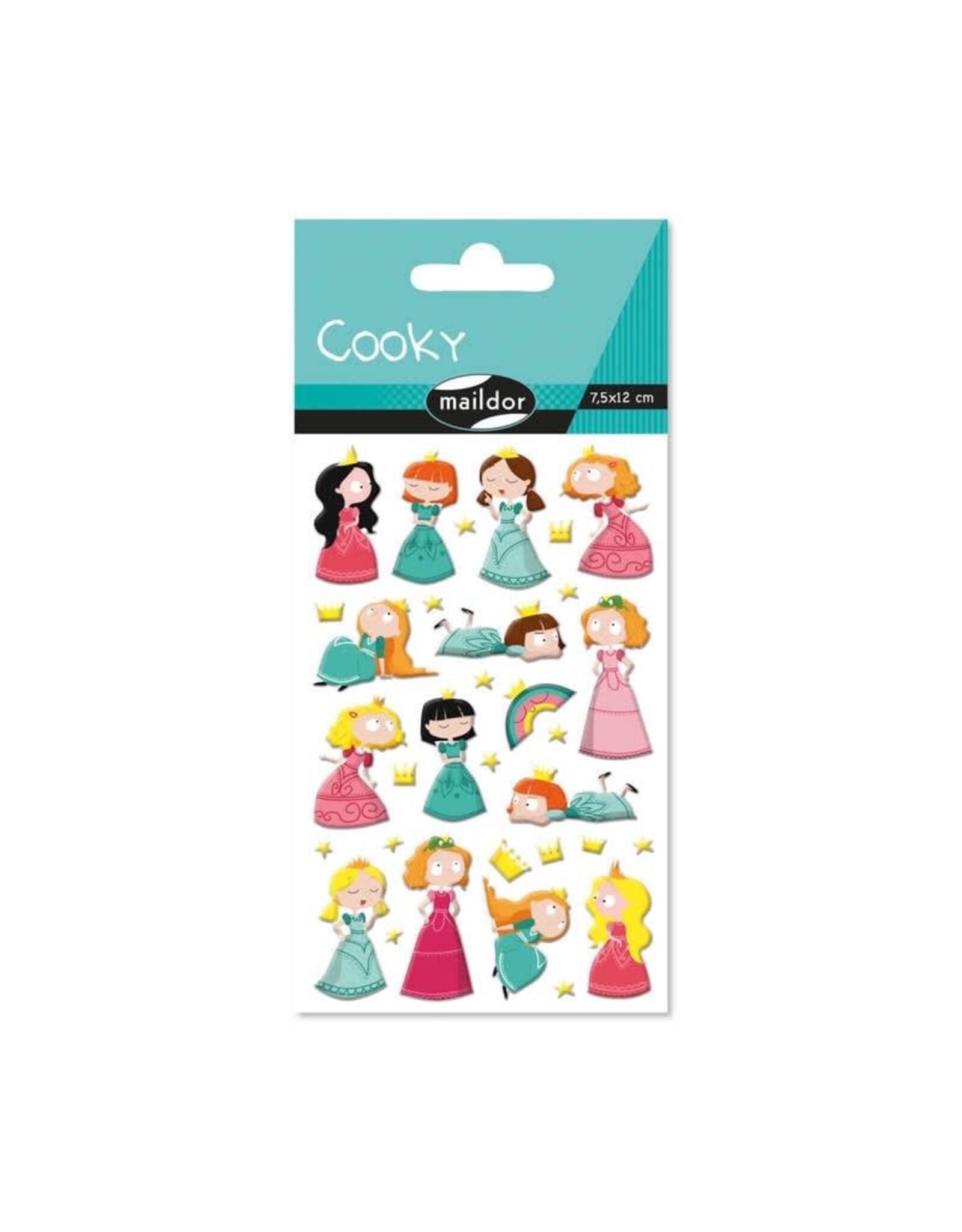 Cooky Stickers -Princesses