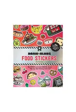 Draw-Along Food Stickers