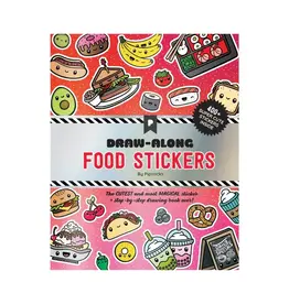 Draw-Along Food Stickers