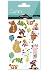Cooky Stickers - Clowns