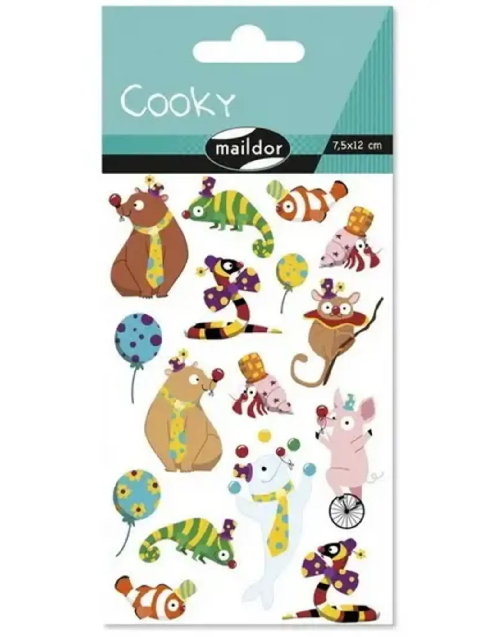 Cooky Stickers - Clowns
