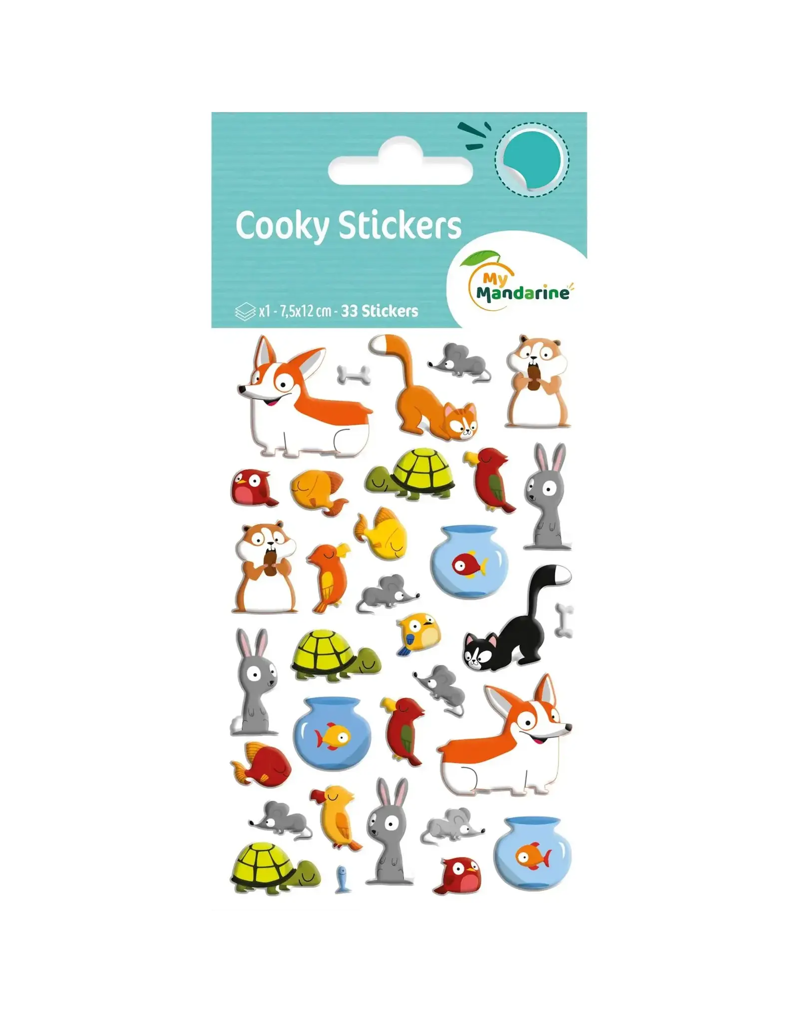 Cooky Stickers - Pets