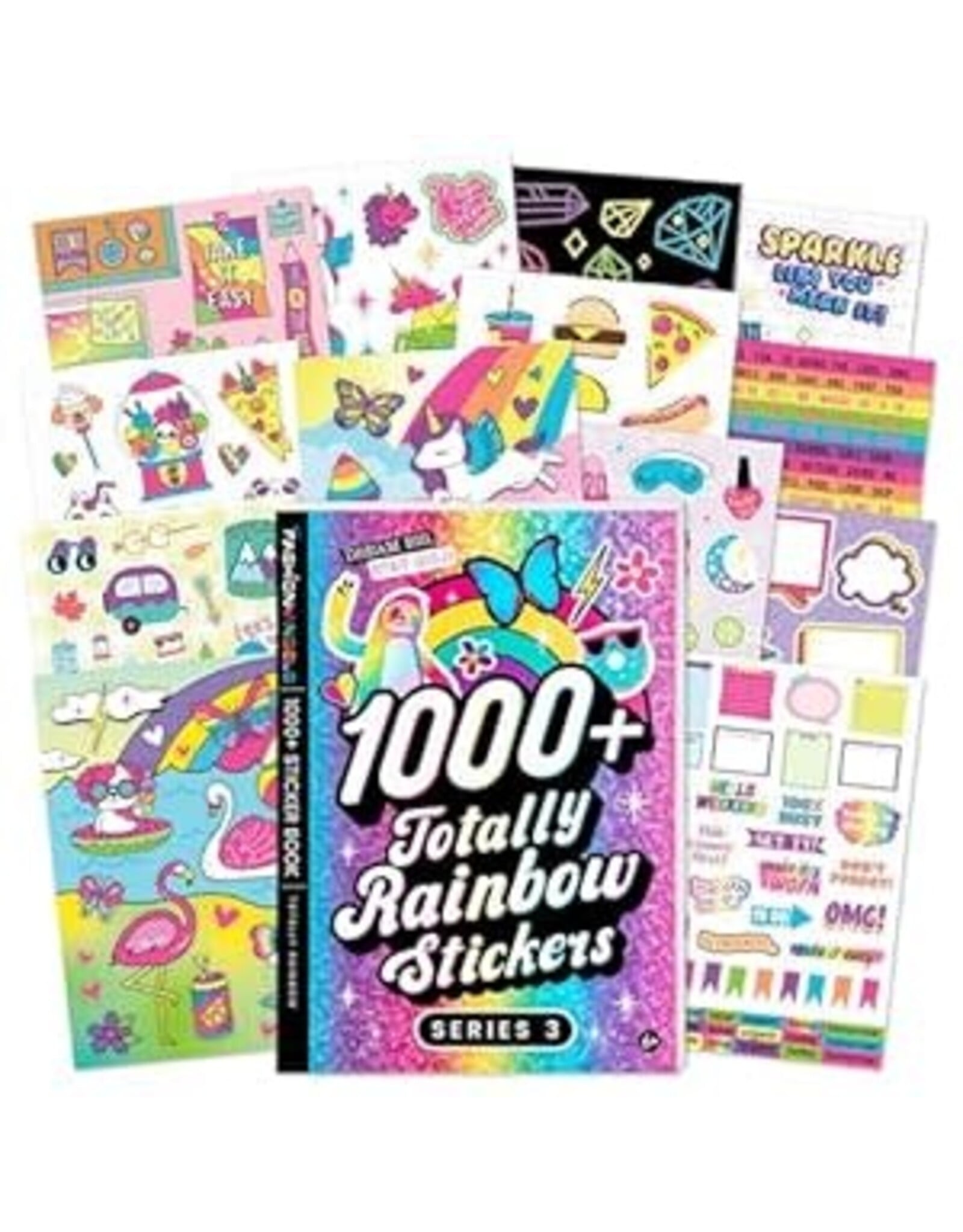 Totally Rainbow Super Colorful Stickers