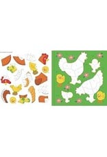 Color-By-Sticker Book - Farm Animals