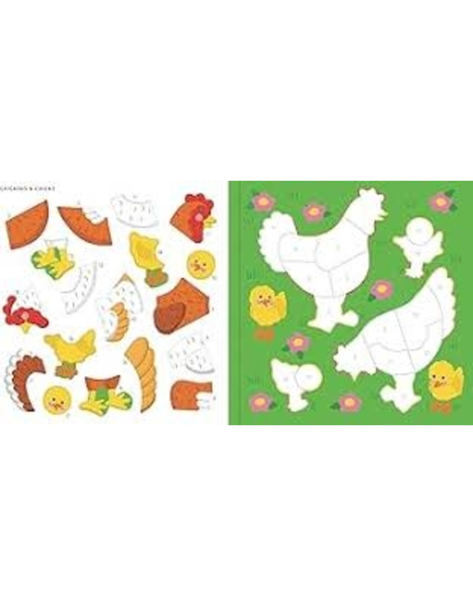 Color-By-Sticker Book - Farm Animals
