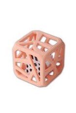 Chew Cube - peachy pink