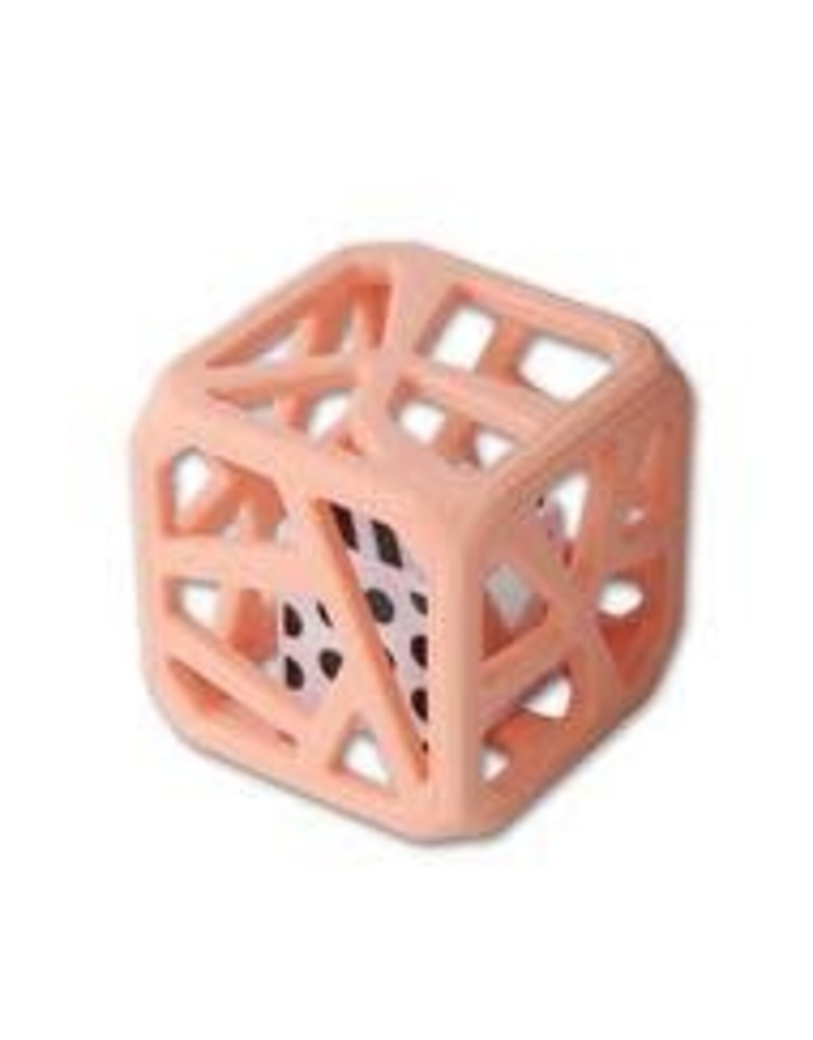 Chew Cube - peachy pink