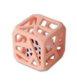 Chew Cube - peachy pink