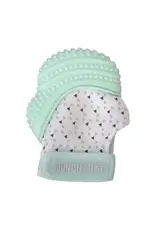 Munch Mitt -mint green triangles