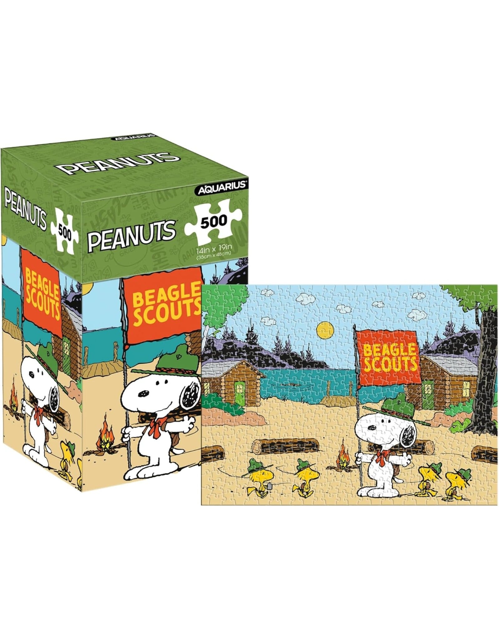 Peanuts Beagle Scouts Jigsaw Puzzle - 500pc