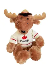 Happy Moose w/Hat & Canada Sweater