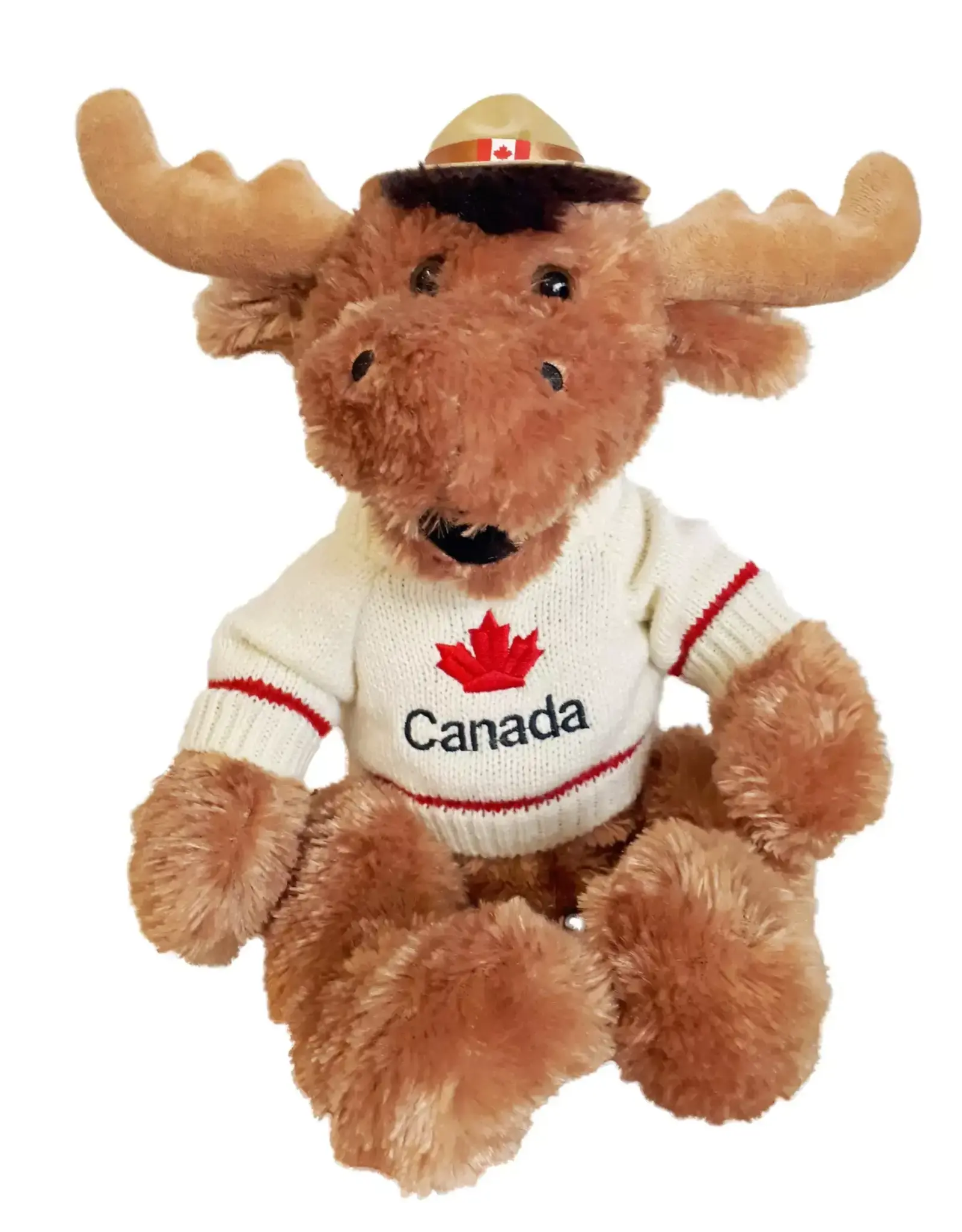 Happy Moose w/Hat & Canada Sweater