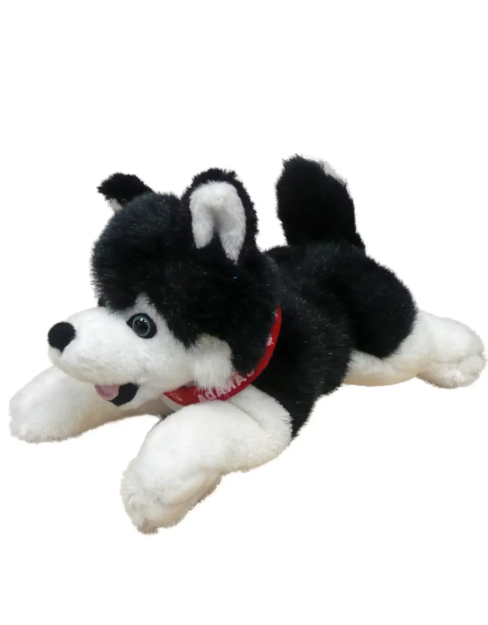 Floppy Black Husky w/ Red Canada Ribbon