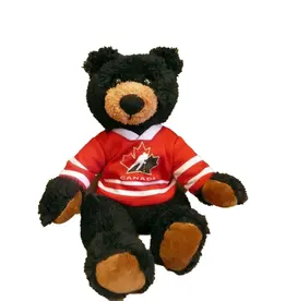 Curly Critter Black Bear - Hockey Canada Jersey