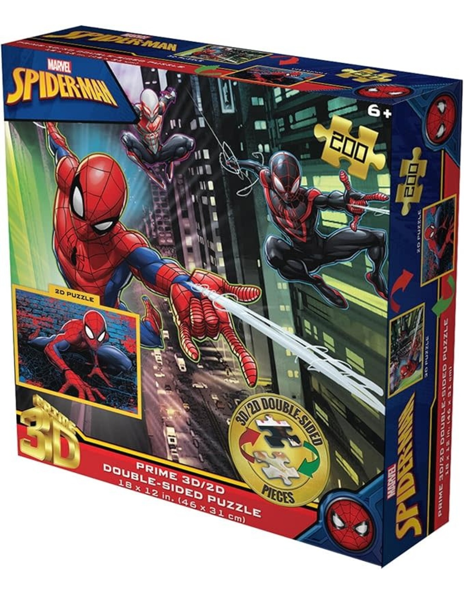 3D Marvel Spiderman Puzzle - 200pc