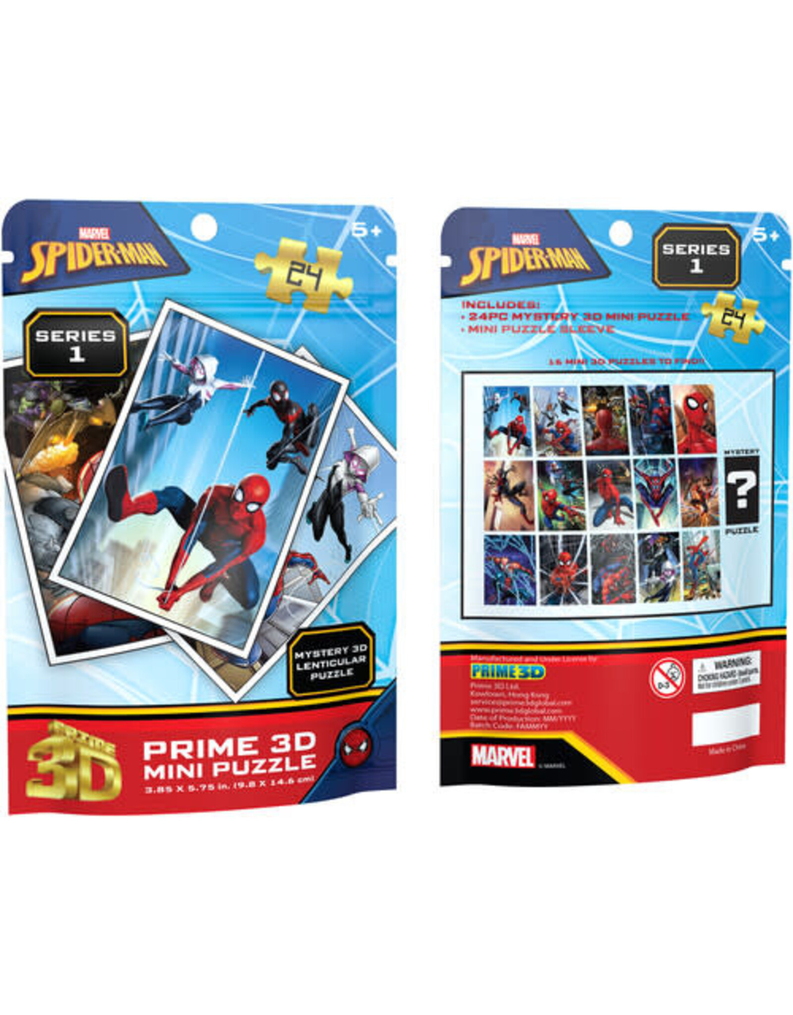 Spiderman Mini Mystery Blind Bag Puzzle