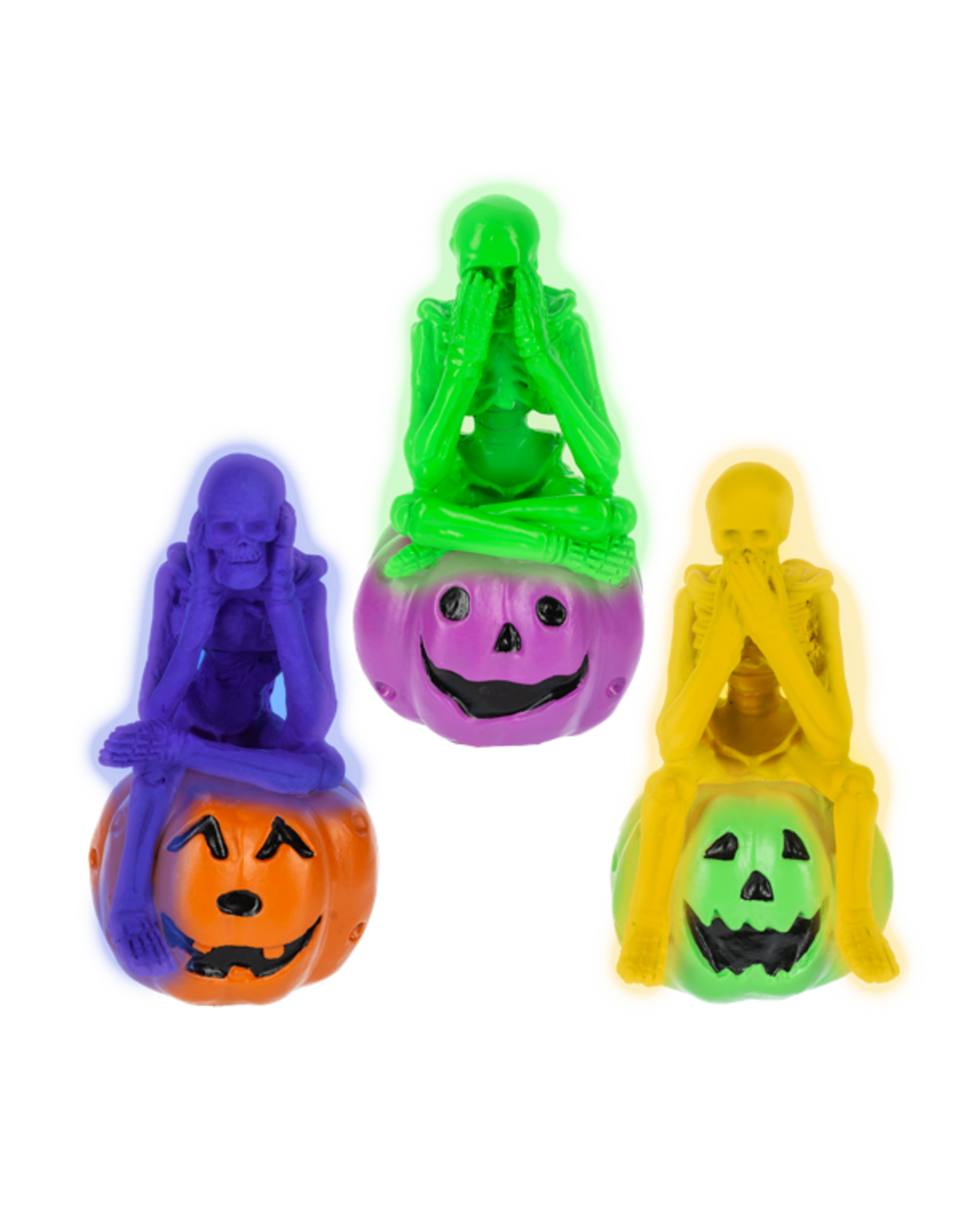 Glow in the Dark Skeleton Figurines
