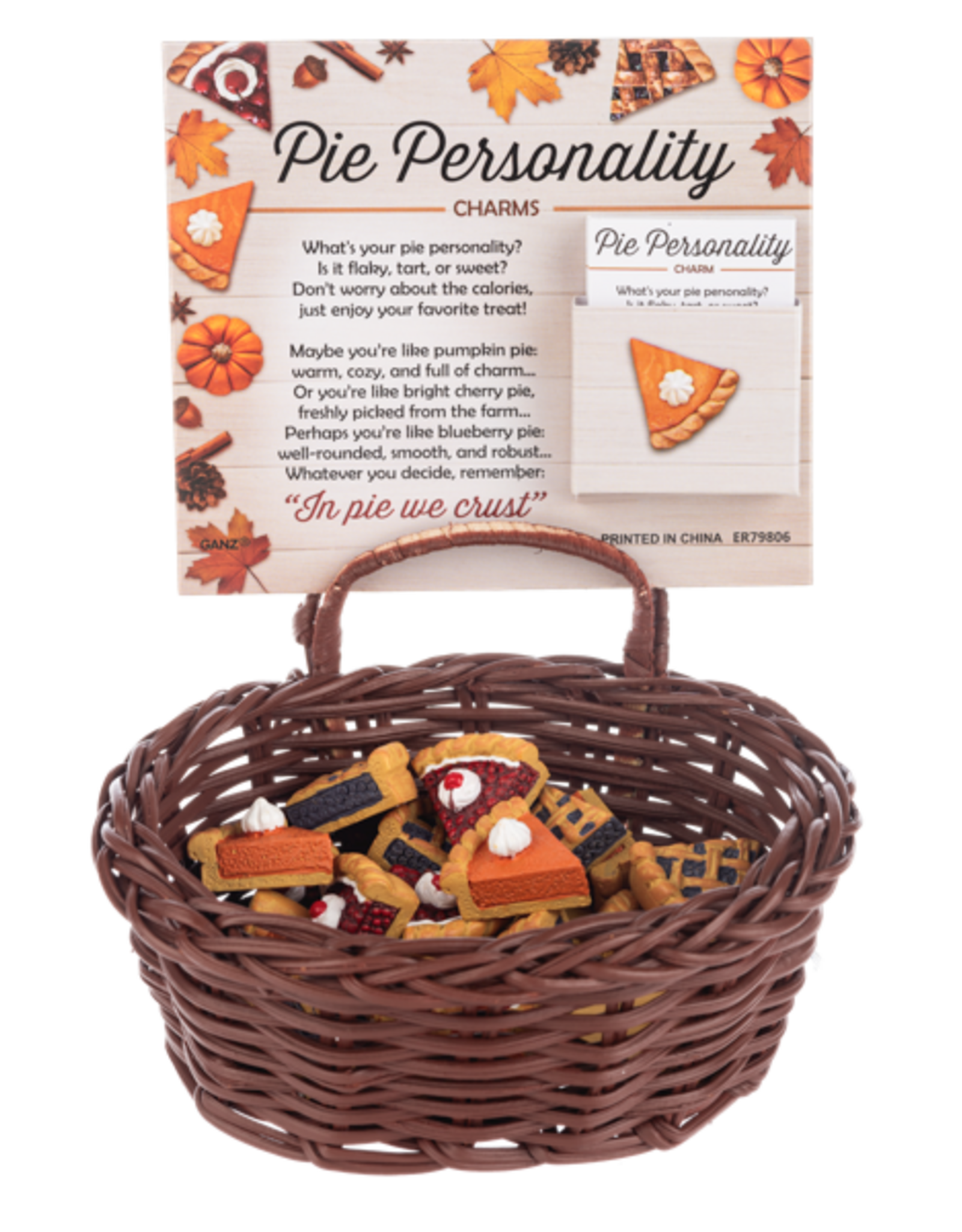 Pie Personality Charms