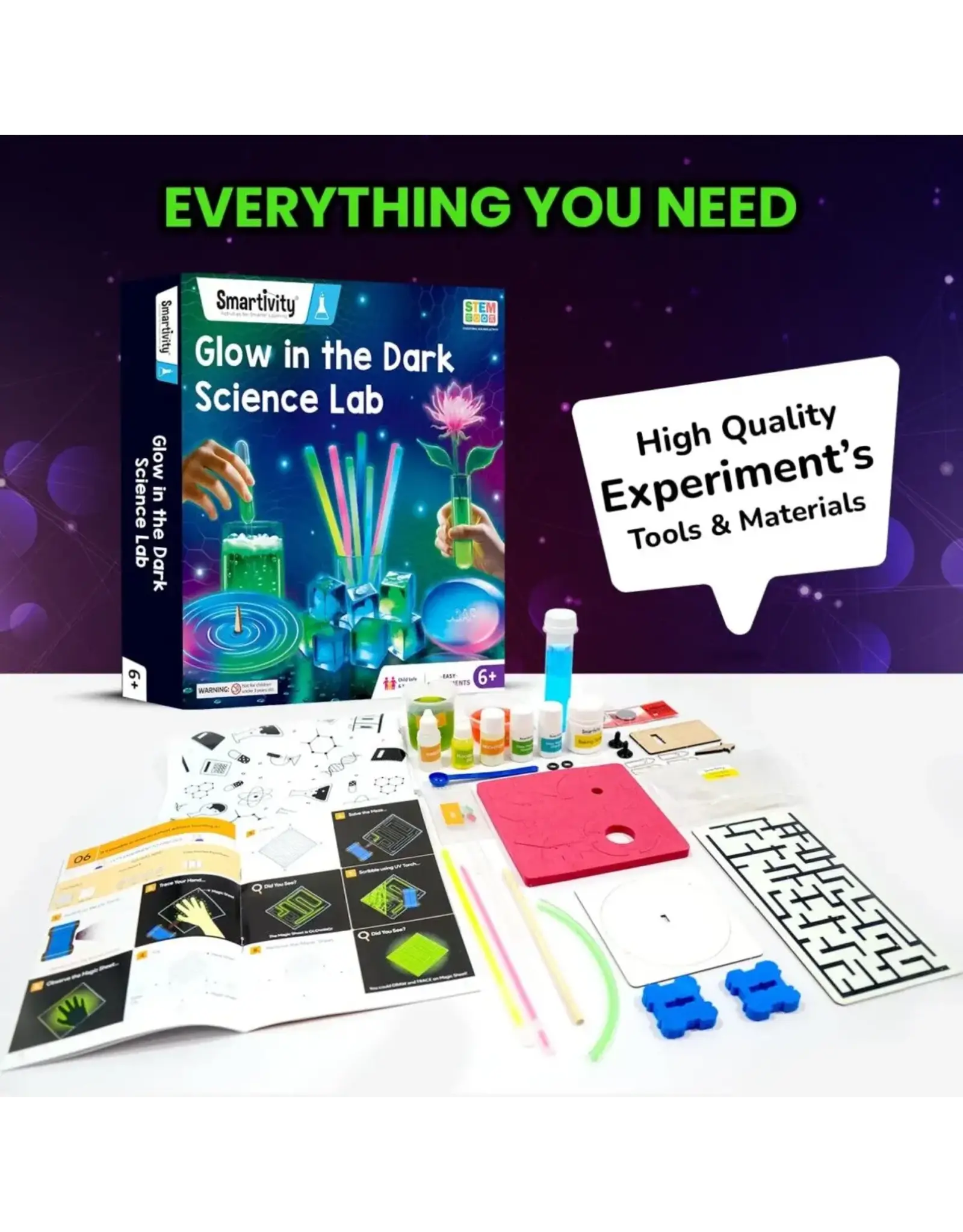 Glow in the Dark Science Lab