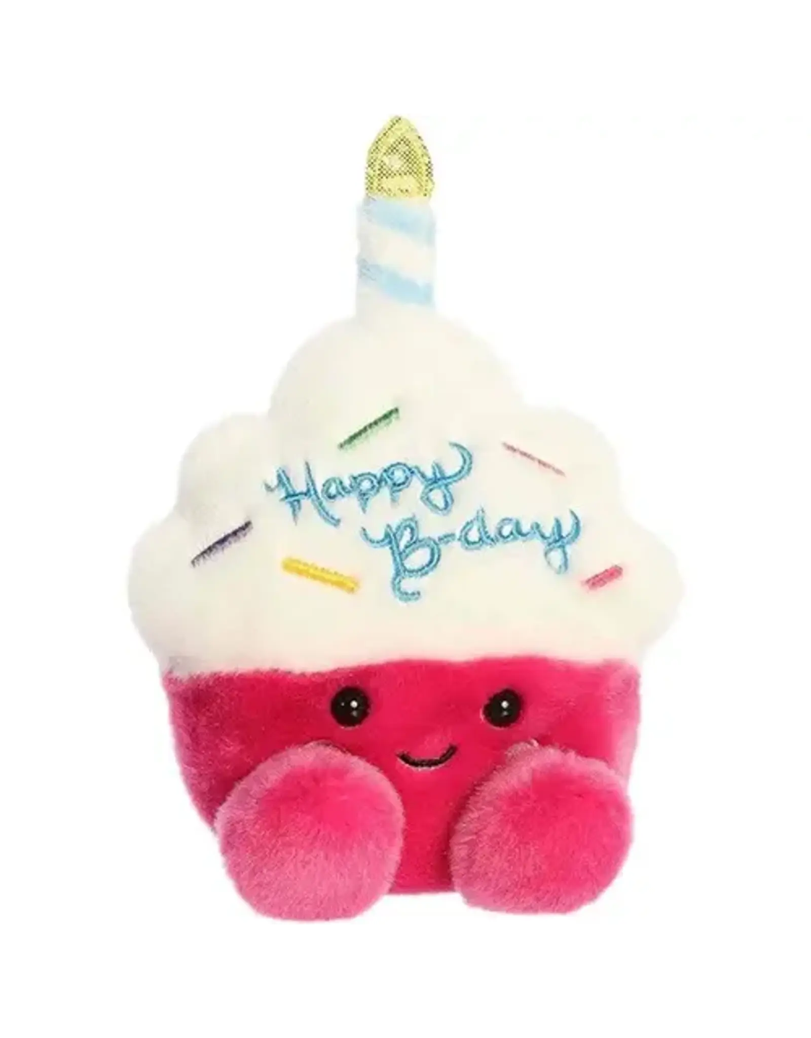Palm Pals - sparkle birthday cupcake