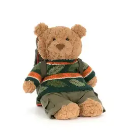 Jellycat Bartholomew Bear Hiking Outfit