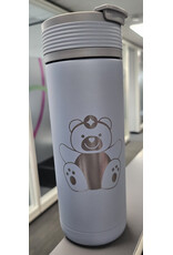 Stollery Travel  2 in 1 Tumbler - Asobu slate grey