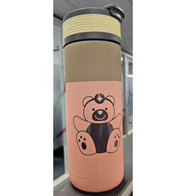 Stollery Travel  2 in 1 Tumbler - Asobu peach