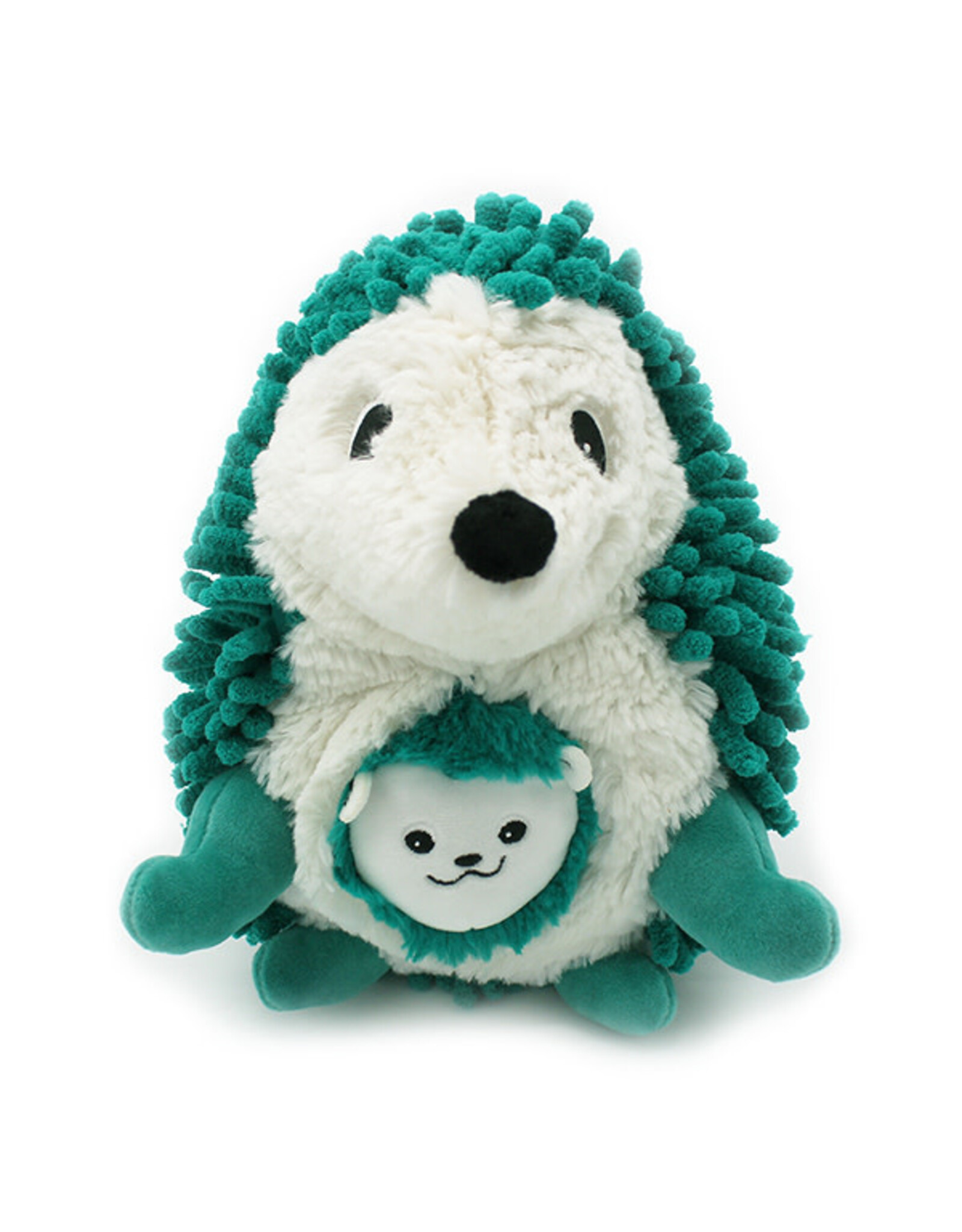 Mum & Baby - Hedgehog -green