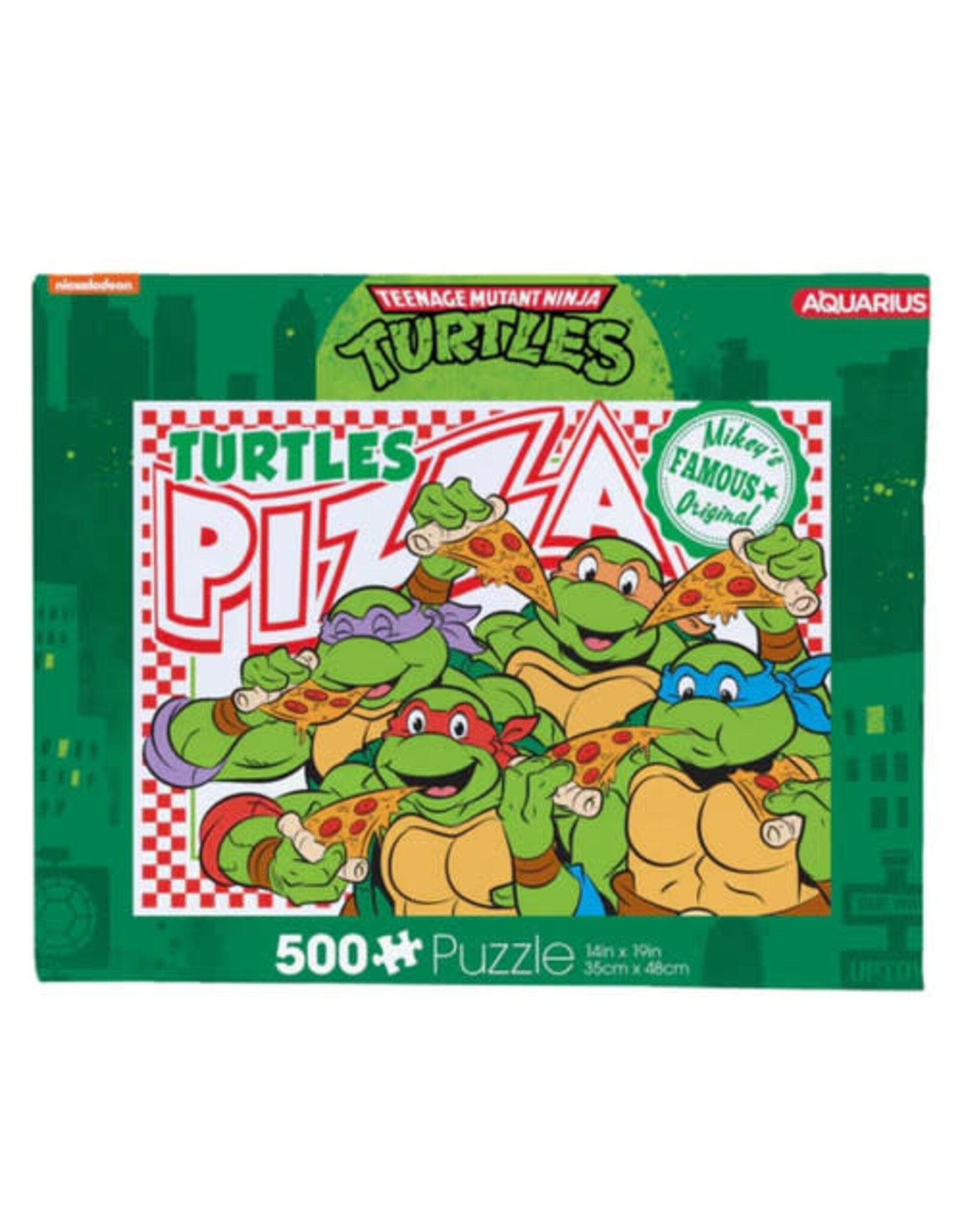 TMNT Pizza Party Jigsaw Puzzle - 500pc