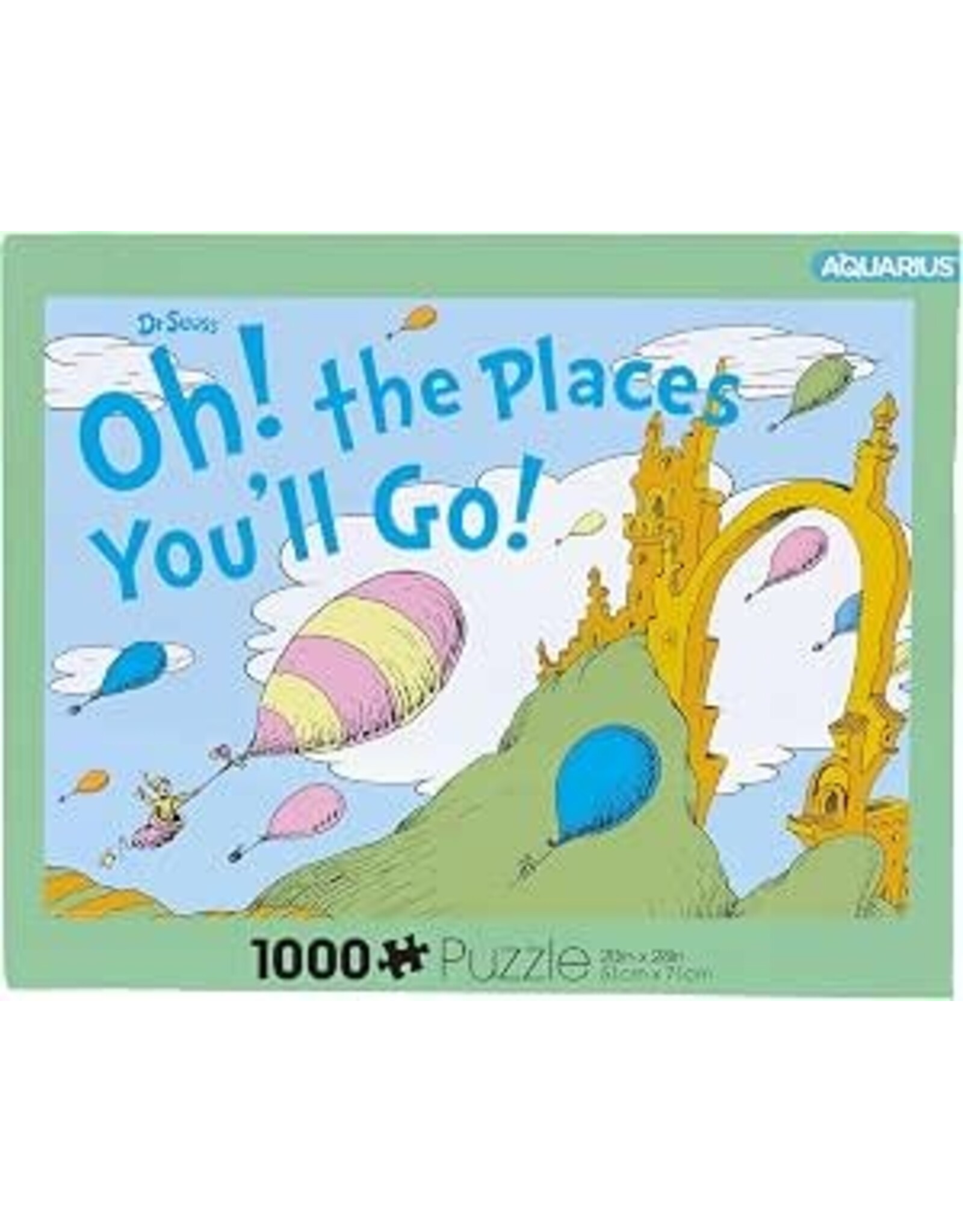 Oh! the Places you'll Go! Jigsaw Puzzle - 1000 pieces