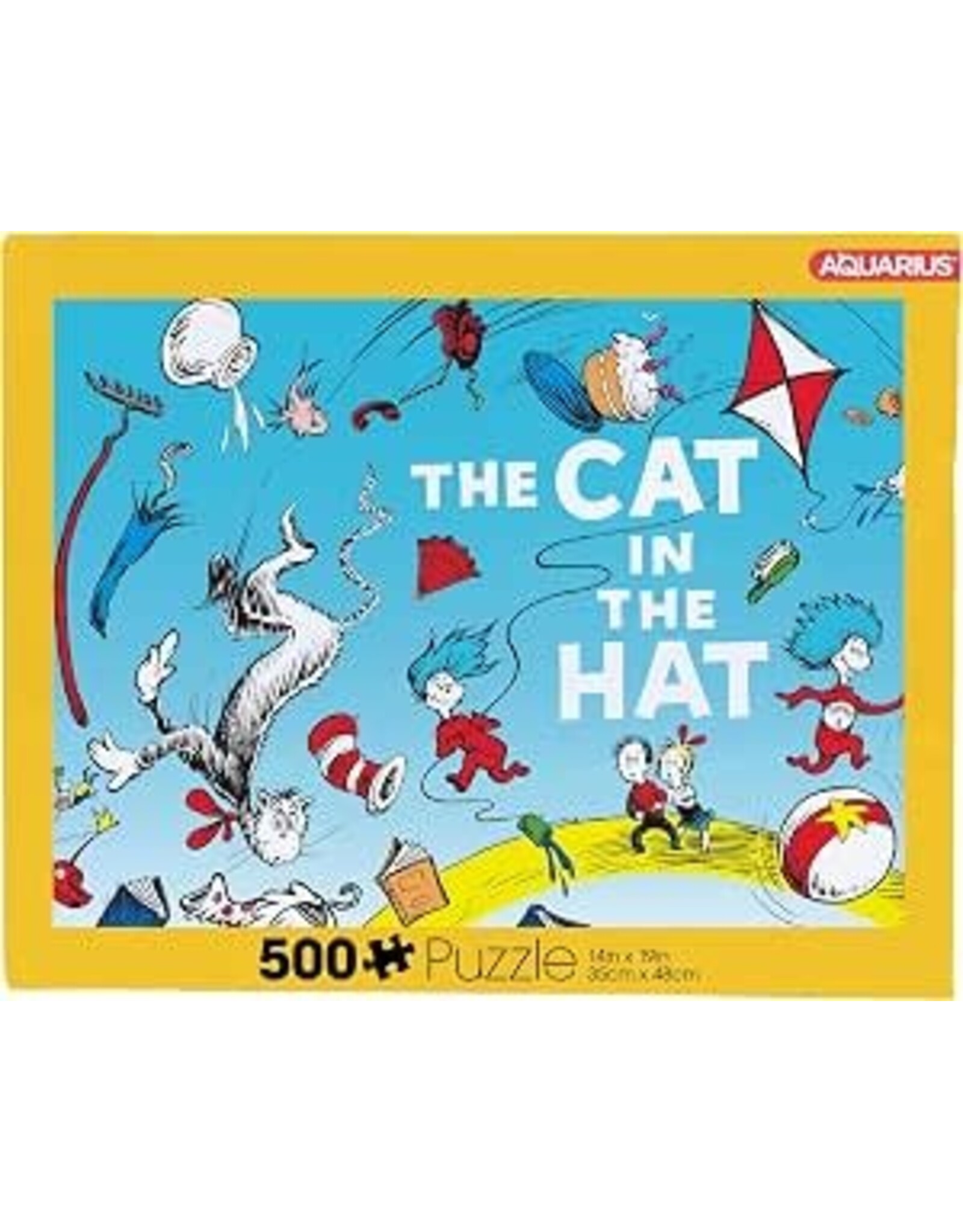 Cat in the Hat Jigsaw Puzzle - 500pc