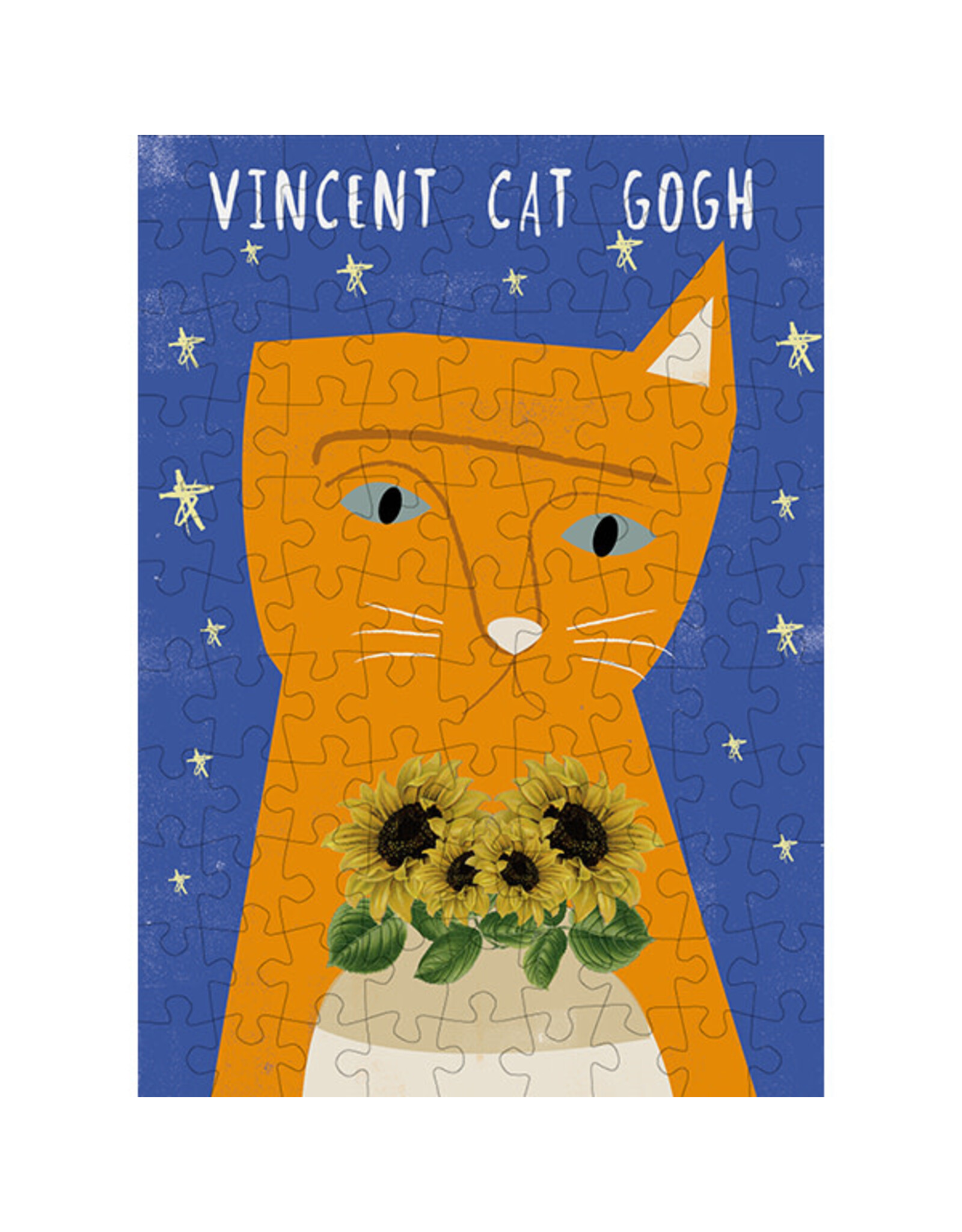 Vincent Cat Gogh Puzzle (99 piece)