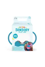 Glo Pals - Mini Sensory Play Jar - blue lagoon