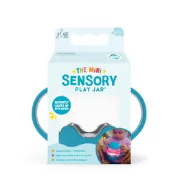 Glo Pals - Mini Sensory Play Jar - blue lagoon