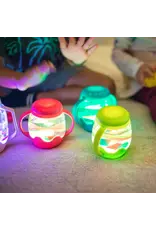 Glo Pals - Mini Sensory Play Jar - blue lagoon