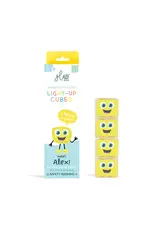 Glo Pals - Light up Cubes - Alex - Yellow