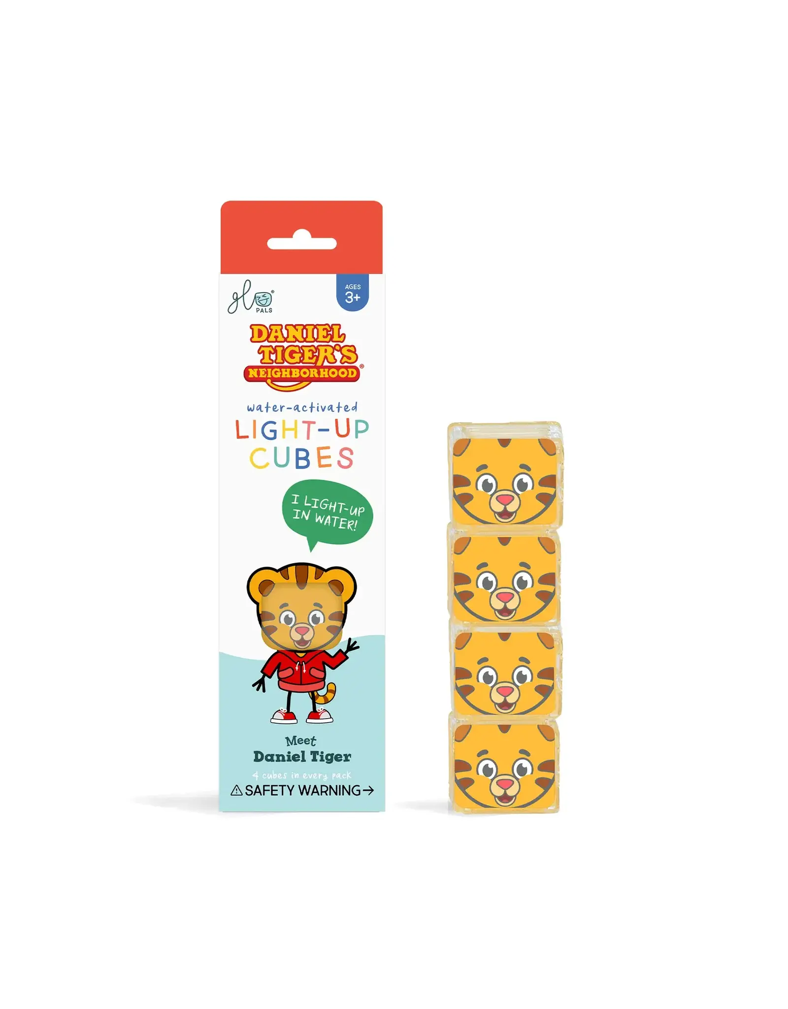 Glo Pals - Light up Cubes - Daniel Tiger