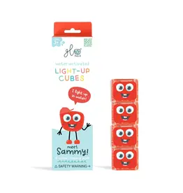 Glo Pals - Light up Cubes - Sammy - Red