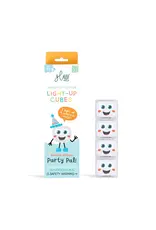Glo Pals - Light up Cubes - Party Pal - White
