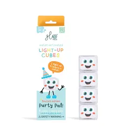 Glo Pals - Light up Cubes - Party Pal - White