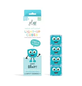 Glo Pals - Light up Cubes - Blair - Blue