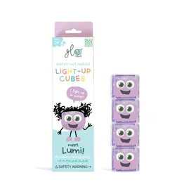 Glo Pals - Light up Cubes - Lumi - Purple