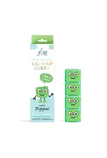 Glo Pals - Light up Cubes - Pippa - Green