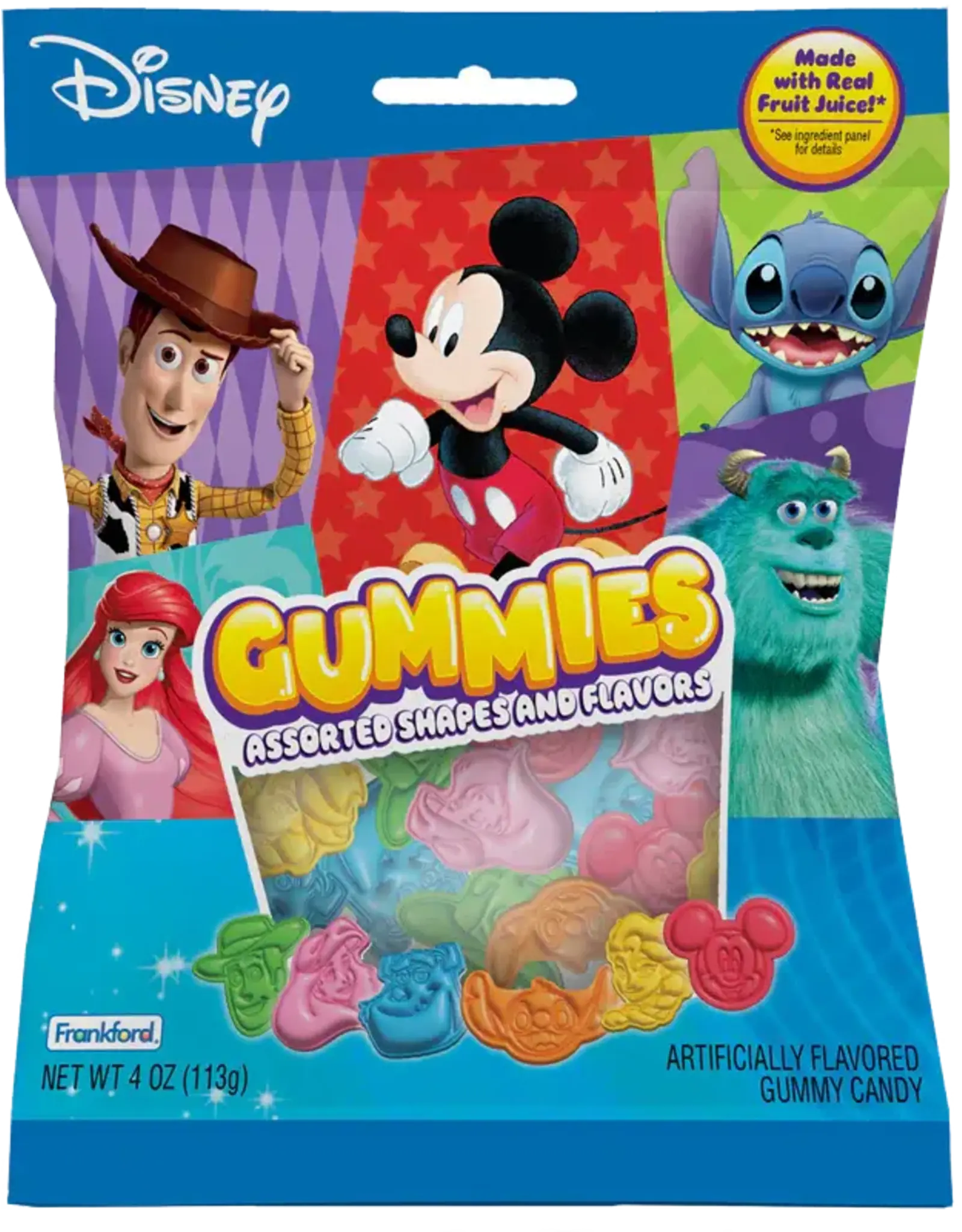 Disney Gummies Peg Bag