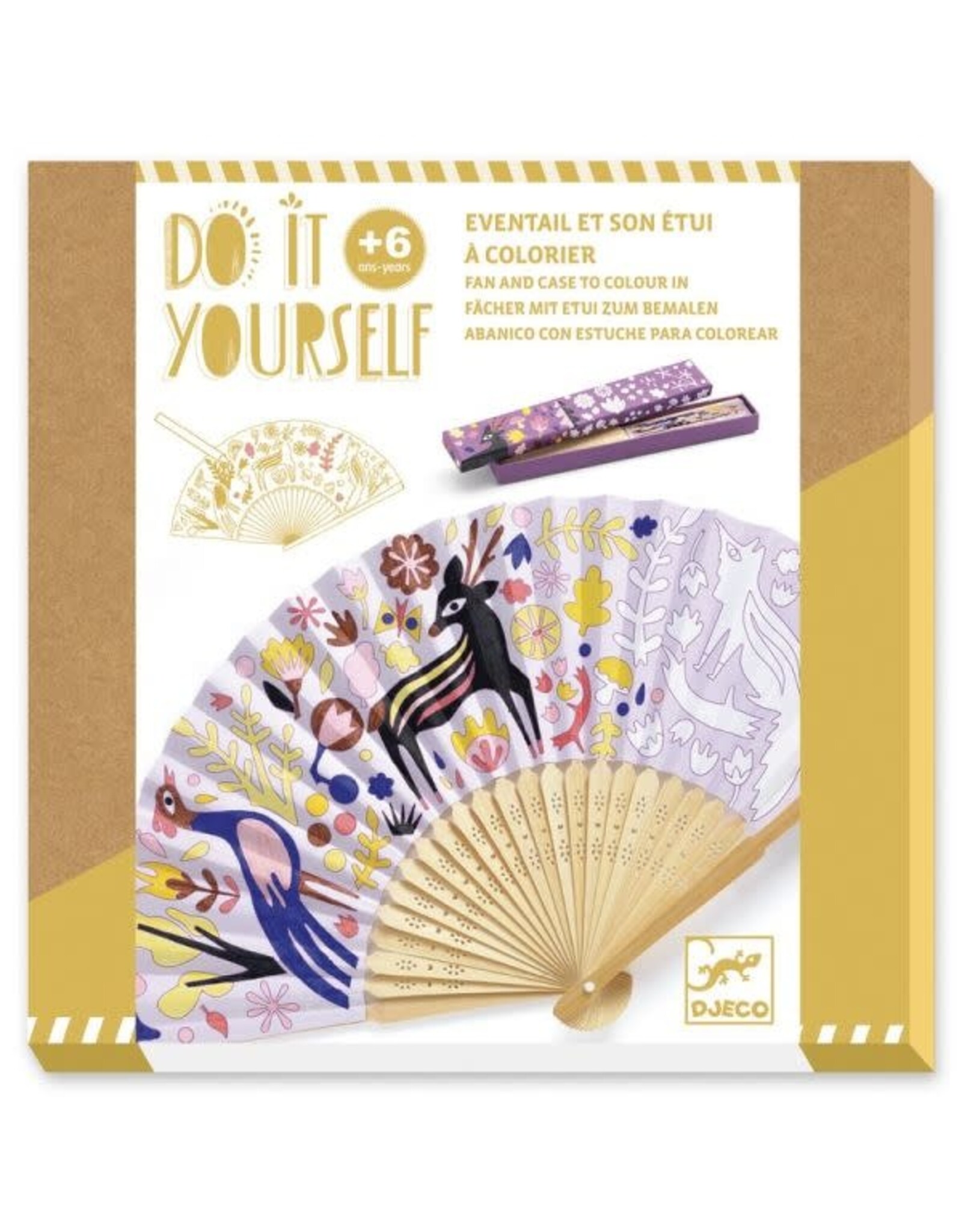 DIY - Paper Fans Animals