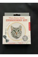 Mini Cross Stitch Kit - kitty cat