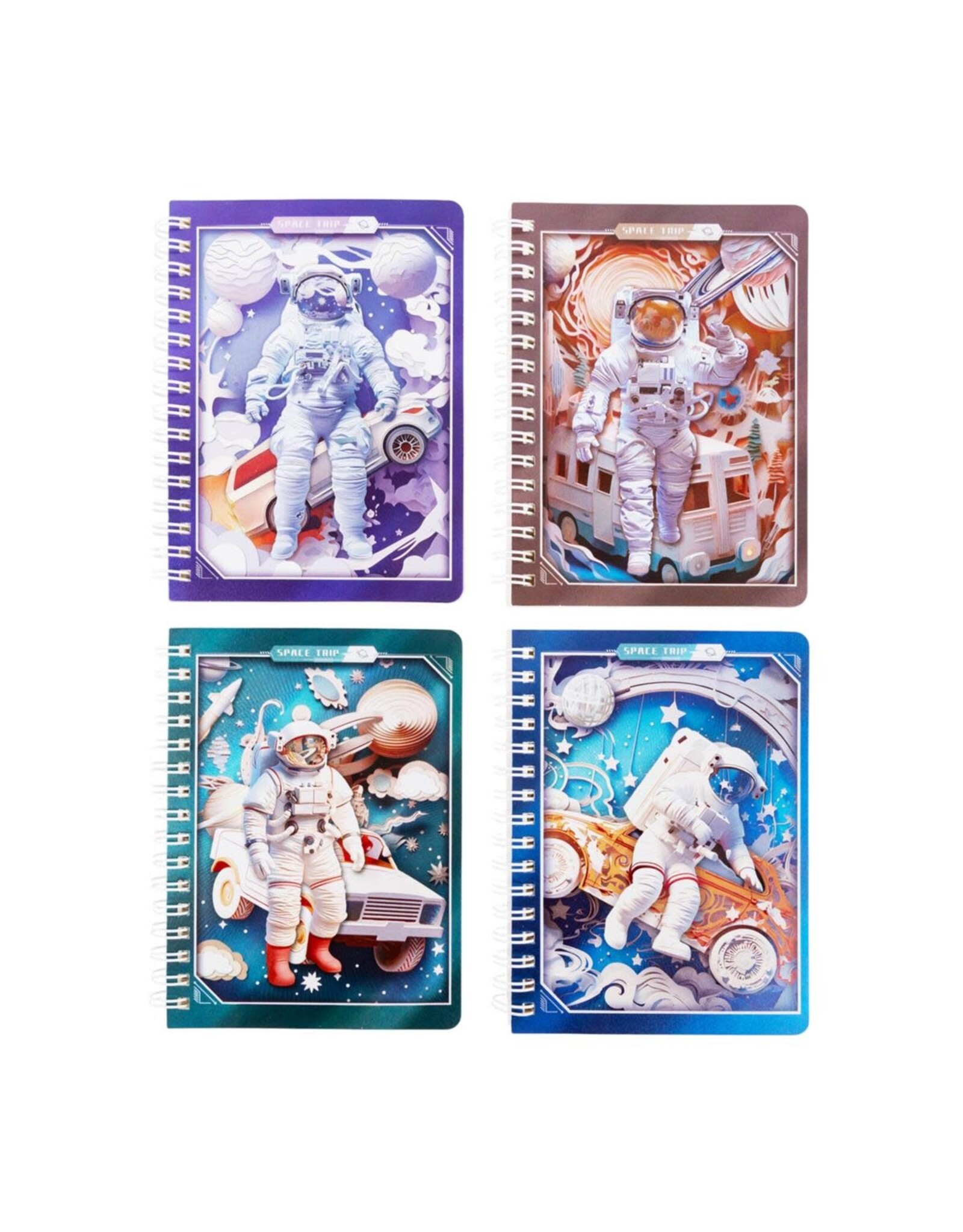 Astronaut Ruled Notebook