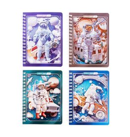Astronaut Ruled Notebook